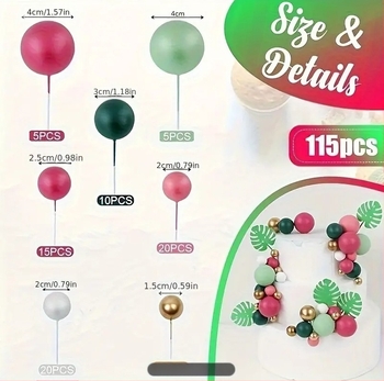 115 piese mini balon bilă aurie tort decorare costum DIY decorare pentru nuntă ziua de naștere atmosferă decorare