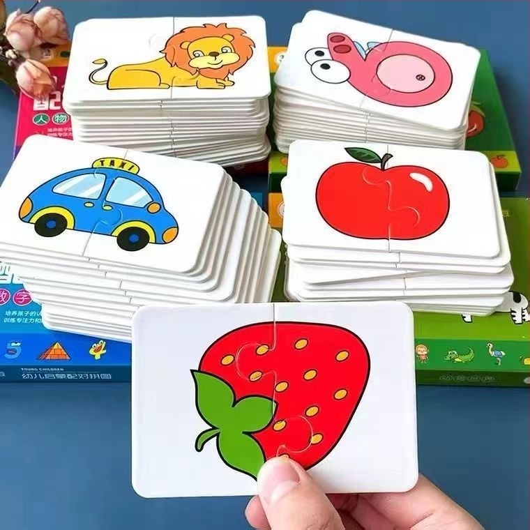 Puzzle cu puncte, 0-3 ani, nivel de intrare, grădiniță, educație timpurie, jucării educative pentru copii, puzzle DIY, cărți de potrivire, utilizare a creierului