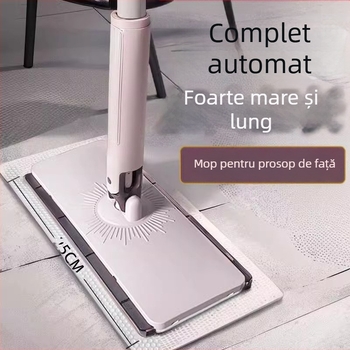 Nou mare automată clip cârpă spălare mâini fără fir versiune lungă prosop de față mop murdar-fără spălare mâini fără fir pentru acasă leneș oameni