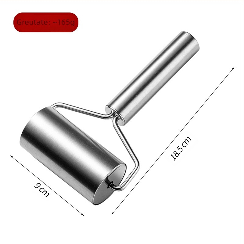 Rolă din lemn masiv, sucitor de găluște, stick de copt, gadgeturi din lemn, sucitor de găluște, piele, gadgeturi de bucătărie de uz casnic