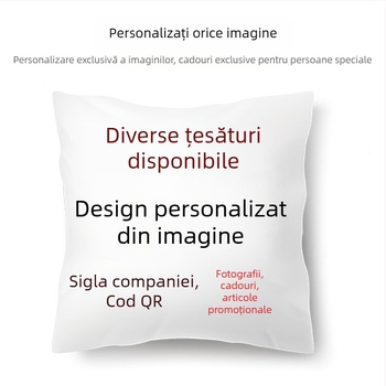 Pernă de pat pentru canapea mică cu flori noi 2025, pernă de culoare solidă pentru birou, pernă de talie, poate fi personalizată