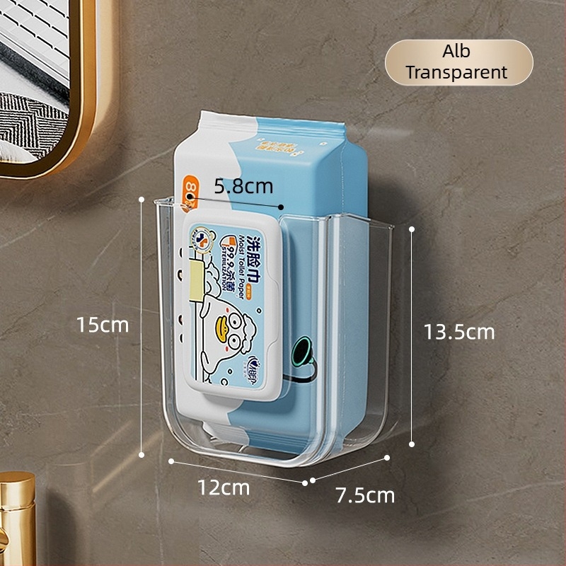 Cutie de depozitare pentru prosoape umede, fără perforații, în formă de U, ușoară, de lux, fără sudură, multifuncțională, pentru toaletă și baie, cutie de depozitare pentru prosoape