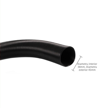 Accesorii pentru aspirator Wanchuang, furtun extensibil, Jieba Chaobao Industrial BF501 BF502, diametru interior 38 mm