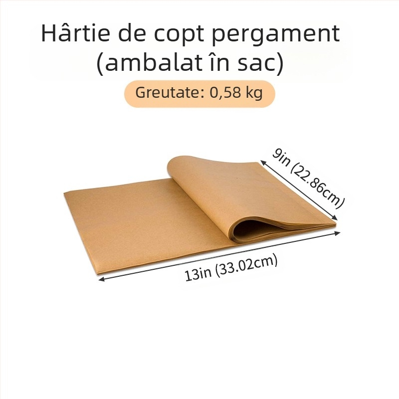 Hârtie de copt specială transfrontalieră pentru izolarea cărnii, hârtie specială pentru cuptor la temperatură înaltă, hârtie de copt de unică folosință, hârtie siliconică alimentară