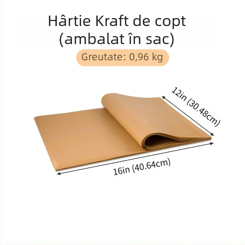 Hârtie de copt specială transfrontalieră pentru izolarea cărnii, hârtie specială pentru cuptor la temperatură înaltă, hârtie de copt de unică folosință, hârtie siliconică alimentară