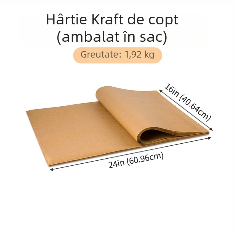 Hârtie de copt specială transfrontalieră pentru izolarea cărnii, hârtie specială pentru cuptor la temperatură înaltă, hârtie de copt de unică folosință, hârtie siliconică alimentară