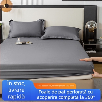 En-gros, husă de pat, husă de saltea dintr-o singură bucată, husă de protecție ușoară de lux, husă de pat, Nantong, fabrică de lenjerie de pat, comerț exterior transfrontalier, patru anotimpuri