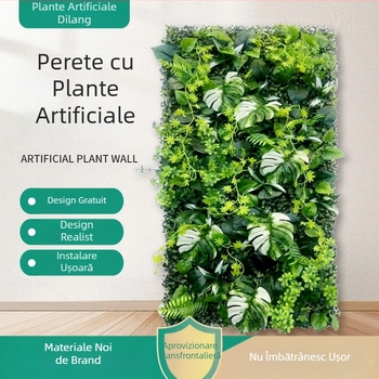 Simulare verde plante perete personalizare simulare plante perete Lanmi iarbă asortată iarbă falsă gazon perete decorare fundal