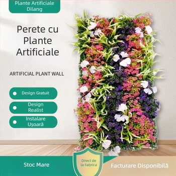 Simulare verde plante perete personalizare simulare plante perete Lanmi iarbă asortată iarbă falsă gazon perete decorare fundal