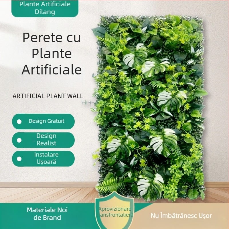 Simulare verde plante perete personalizare simulare plante perete Lanmi iarbă asortată iarbă falsă gazon perete decorare fundal