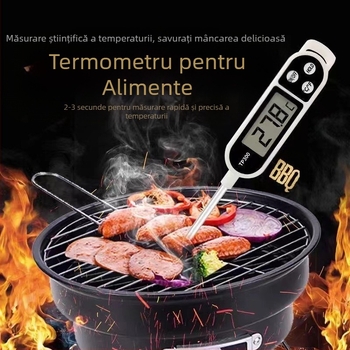 Termometru electronic digital de înaltă precizie pentru lapte, contor de temperatură pentru apă și ulei, termometru electronic pentru lapte de bucătărie