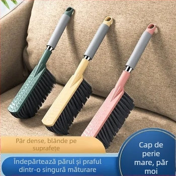 Perie moale, perie de canapea, perie de pat, mâner lung, perie de curățare a patului, dormitor, curățenie acasă, pat, mătură drăguță, artefact