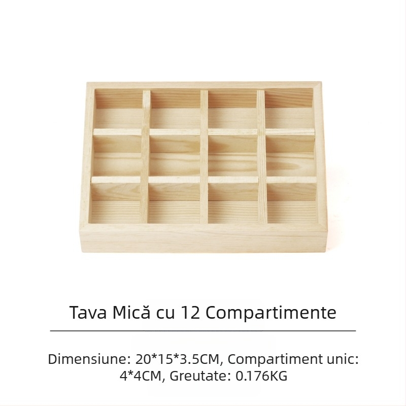 Placă de bijuterii din pin, inel de bijuterii, cercei, tavă, colier, pandantiv, depozitare de bijuterii, palet, recuzită, en-gros