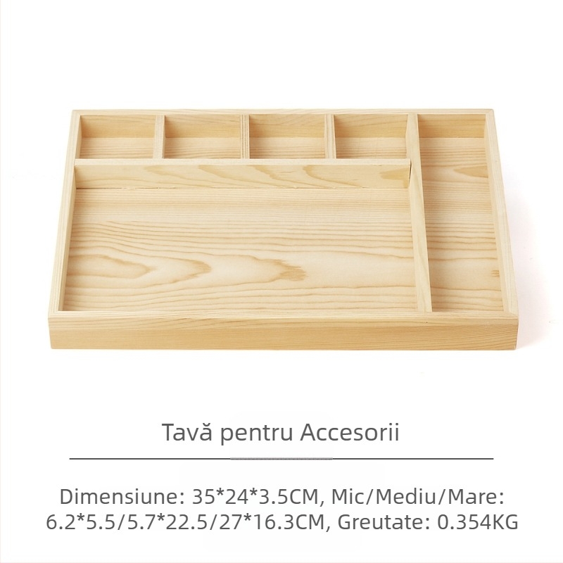 Placă de bijuterii din pin, inel de bijuterii, cercei, tavă, colier, pandantiv, depozitare de bijuterii, palet, recuzită, en-gros