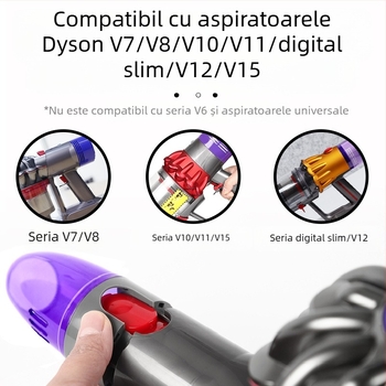 Accesorii pentru aspirator Dyson v7v8v10v11v15, sac de compresie pentru aspirare, cap de aspirare pentru uz casnic