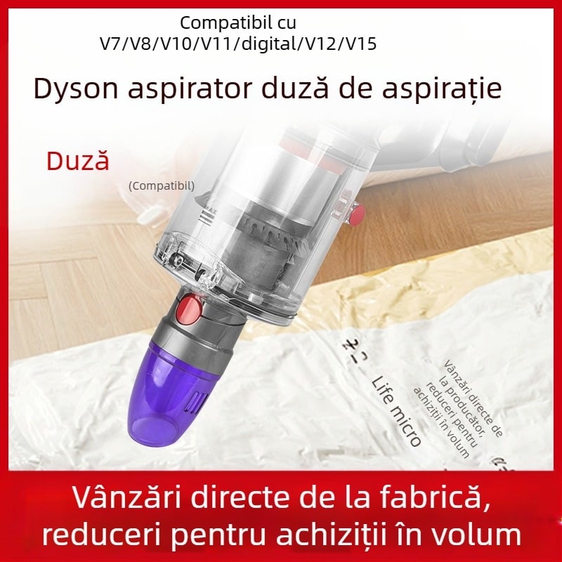 Accesorii pentru aspirator Dyson v7v8v10v11v15, sac de compresie pentru aspirare, cap de aspirare pentru uz casnic