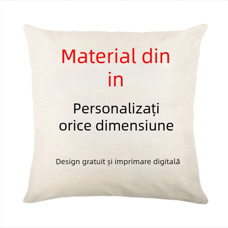Producători transfrontalieri de pernă cu imprimeu de in, stil marinar elegant, furnizează en-gros față de pernă pentru canapea de acasă