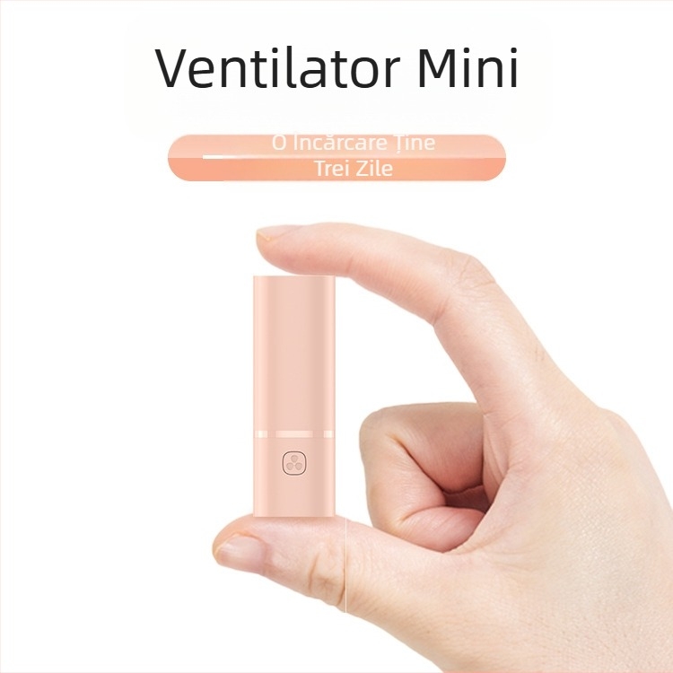 Ventilator mic portabil pentru birou, reîncărcabil, ultra-silențios, pentru birou, pentru studenți, mini portabil, cu vânt mare