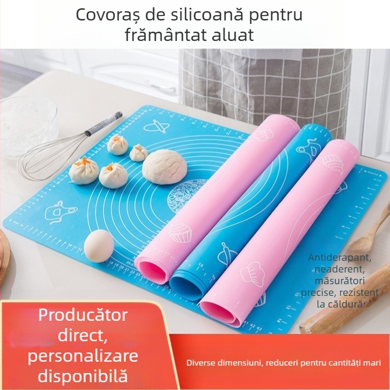 Transfrontalieră silicon frământare covor covor de copt îngroșat solz izolat silicon covor alimentar frământare instrumente de copt