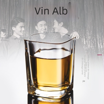 Bar ktv en-gros pahar transparent îngroșat set pahar de vin alb pahar de vin petrecere acasă o singură shot pahar de vin mic pahar de vin