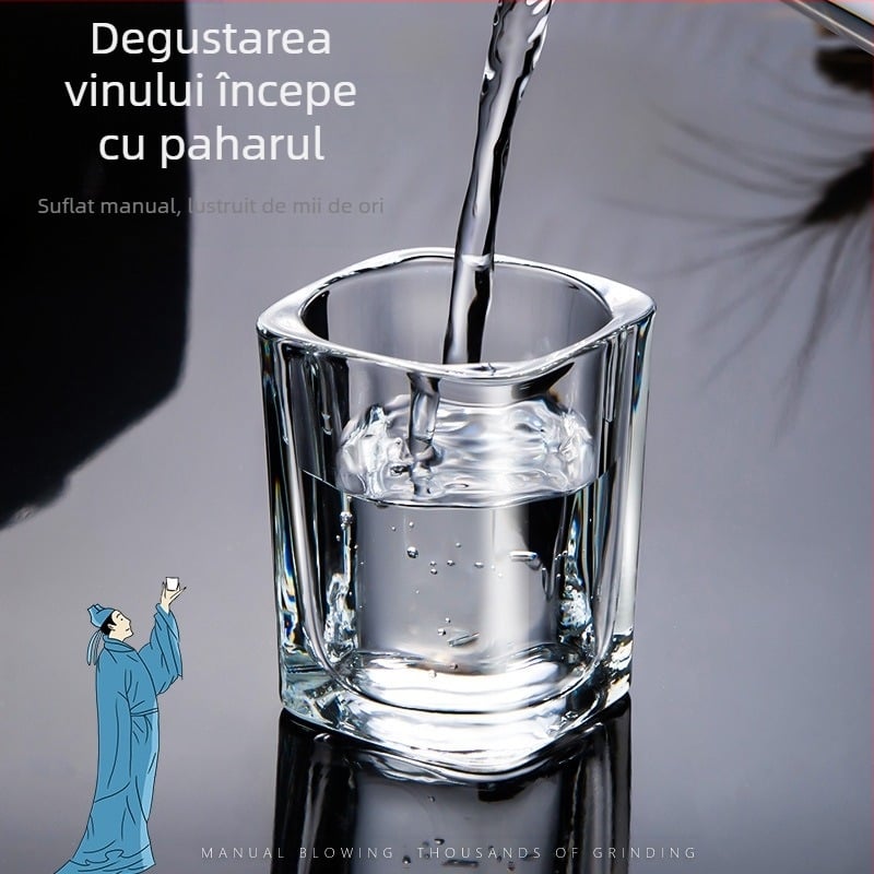 Bar ktv en-gros pahar transparent îngroșat set pahar de vin alb pahar de vin petrecere acasă o singură shot pahar de vin mic pahar de vin