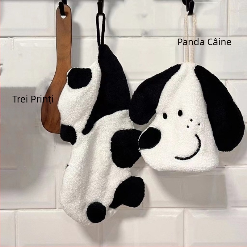 Urs polar Panda Ștergeți prosoape de mână agățate absorbante pentru toaletă Șervețele absorbante de mână Desene animate drăguțe transfrontaliere