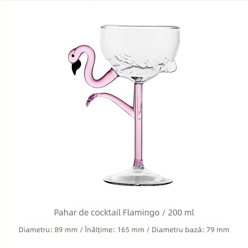 Pahar de sticlă cu tematică romantică creativă, pahar de vin alb atrăgător, pahar de cadou de logodnă cu design