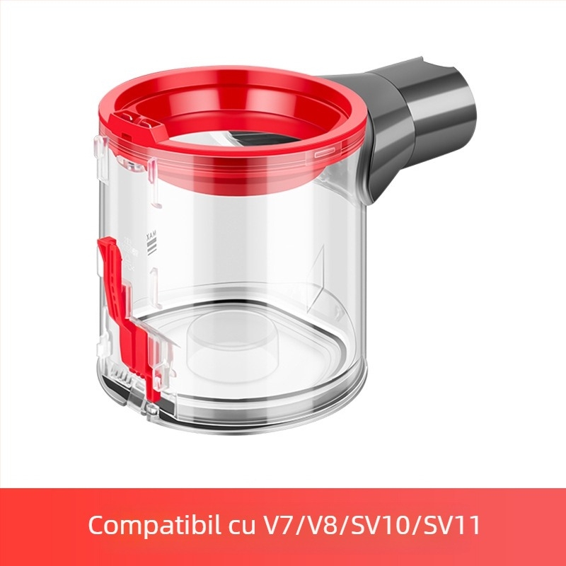 Wanchuang Adapt Dyson Accesorii Aspirator Găleată de praf V7V8V15 Coș de gunoi SV10/SV11 Găleată de praf gazdă