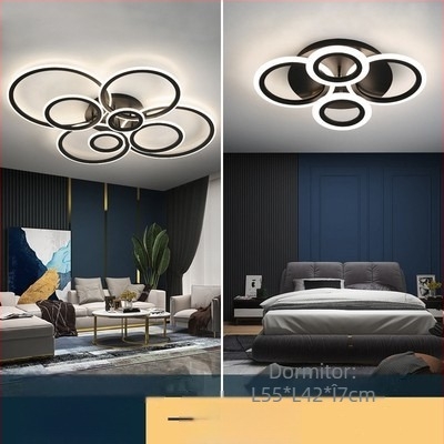 Lampă de tavan cu LED-uri moderne și simple, lampă de living pentru acasă, lampă de dormitor matrimonial, iluminat creativ, pachet personalizat de lampă pentru cameră