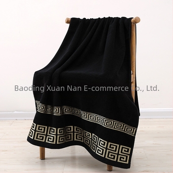 Prosop de baie din bumbac, din satin lat, jacquard, îngroșat, absorbant, cadou pentru hotel, prosop de plajă, prosop de baie din bumbac