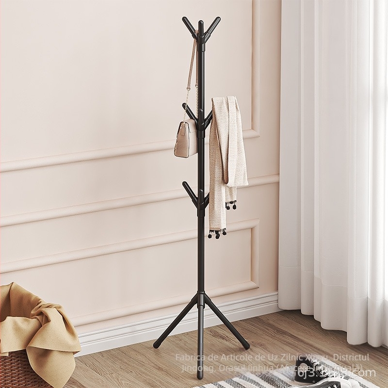 Suport de haine de podea, asamblare simplă direct din fabrică, suport de haine pentru birou, suport vertical pentru haine pentru dormitor