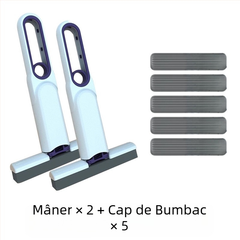 Spălare fără mâini leneșă multifuncțională telescopică desktop mini mop mic portabil absorbant de apă toaletă toaletă bucătărie uz casnic