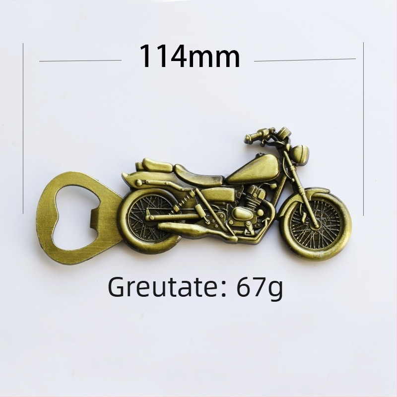 Producătorii produc deschizător de sticle antic pentru motociclete, din aliaj de zinc, transfrontalier, Amazon, fierbinte