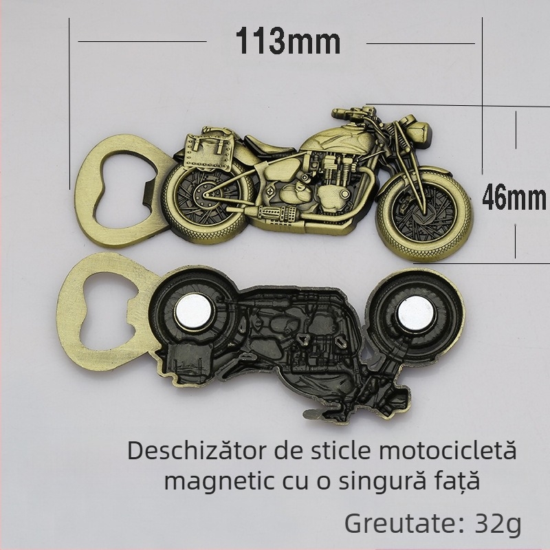 Producătorii produc deschizător de sticle antic pentru motociclete, din aliaj de zinc, transfrontalier, Amazon, fierbinte