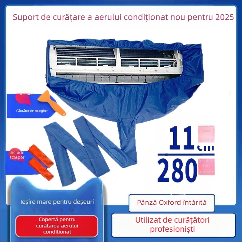Aer condiționat curățare capac nou apă colectare capac uz casnic agățat impermeabil capac hotă încălzitor de apă colectare sac universal
