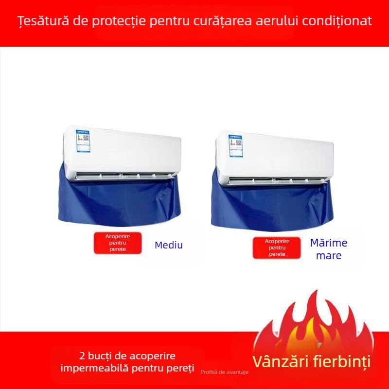 Aer condiționat curățare capac nou apă colectare capac uz casnic agățat impermeabil capac hotă încălzitor de apă colectare sac universal