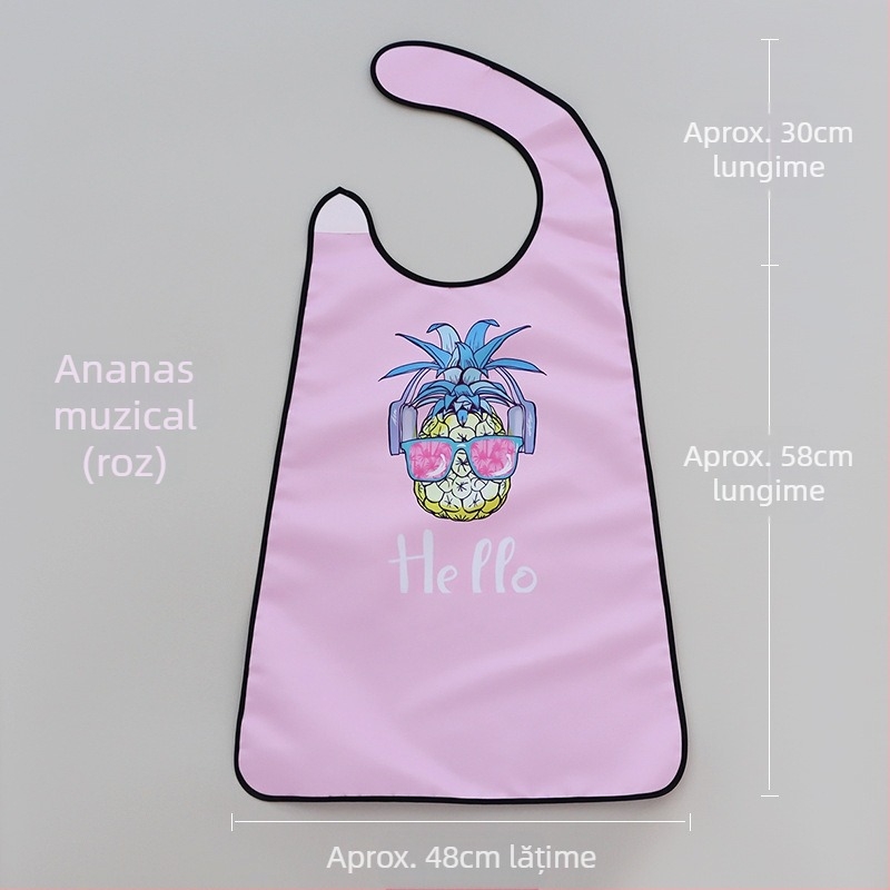 Bavetă pentru adulți, rezistentă la ulei, rezistentă la stropire, pentru o oală fierbinte, șorț special pentru orez, personalizat, salopetă impermeabilă pentru adulți, la modă