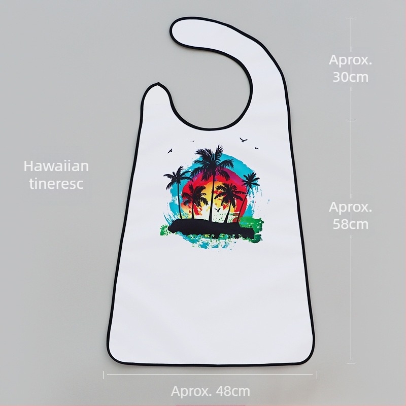 Bavetă pentru adulți, rezistentă la ulei, rezistentă la stropire, pentru o oală fierbinte, șorț special pentru orez, personalizat, salopetă impermeabilă pentru adulți, la modă