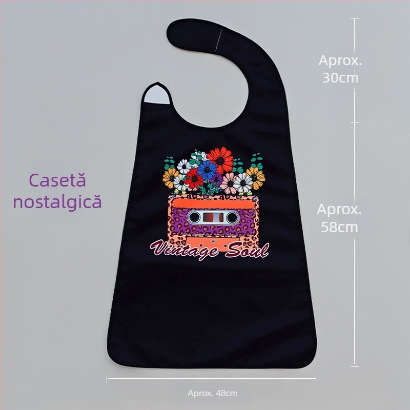 Bavetă pentru adulți, rezistentă la ulei, rezistentă la stropire, pentru o oală fierbinte, șorț special pentru orez, personalizat, salopetă impermeabilă pentru adulți, la modă