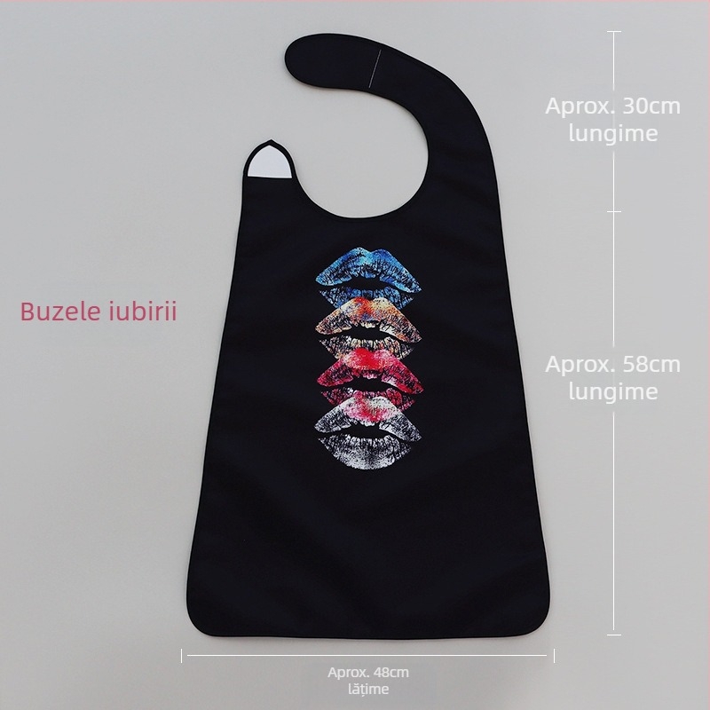 Bavetă pentru adulți, rezistentă la ulei, rezistentă la stropire, pentru o oală fierbinte, șorț special pentru orez, personalizat, salopetă impermeabilă pentru adulți, la modă