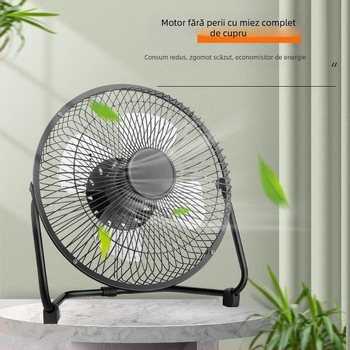 8 inch USB mic ventilator Iron Art mic ventilator electric Desktop dormitor birou acasă mini ventilator de masă motor fără perii