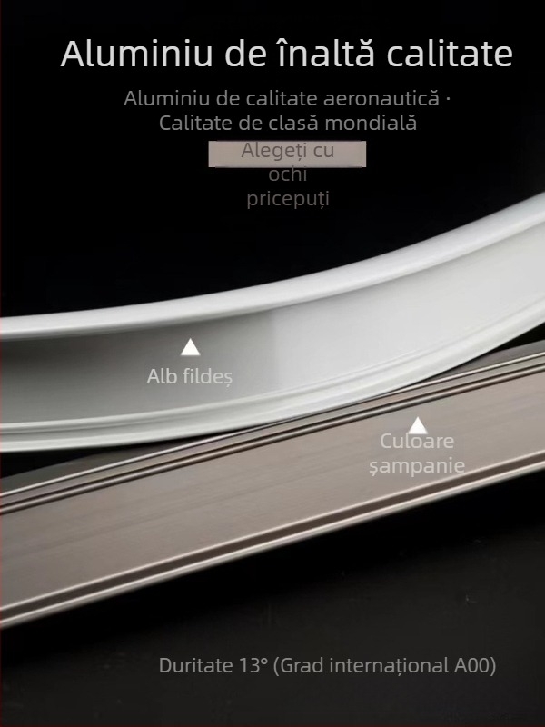 Roletă pentru șină de perdea, montată în partea superioară, tip cârlig, montată lateral, șină curbată, fereastră tip bay, glisieră dublă din aliaj de aluminiu, șină de ghidare silențioasă