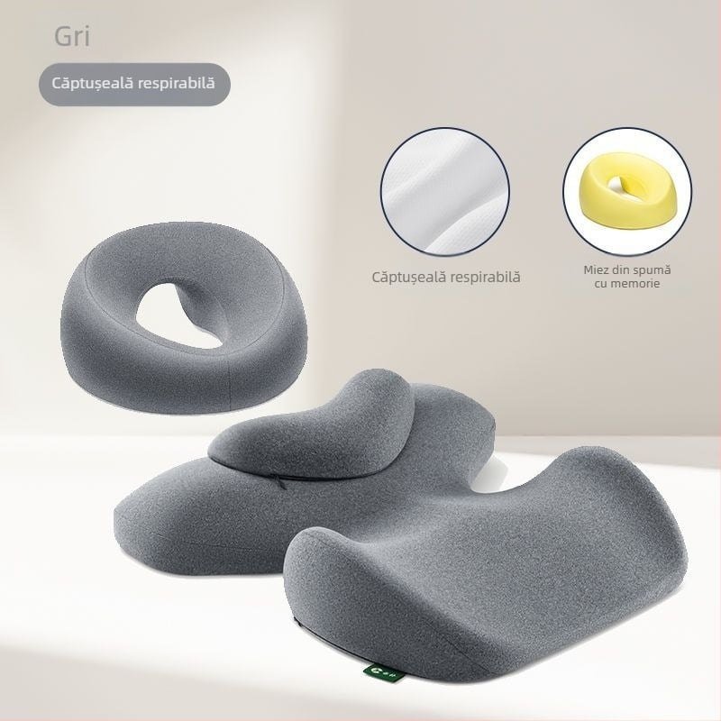 Pernă transfrontalieră Amazon pentru salon de înfrumusețare, pat de masaj, pernă specială, pat cu gaură pentru față, spumă cu memorie