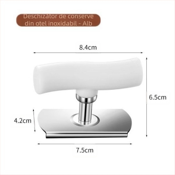 Deschizător de conserve de tip împingere, deschizător de capac din oțel inoxidabil, economisire a forței de muncă, deschizător de coajă, deschizător de sticle de bere cu presă automată, deschizător de conserve, deschizător de capac cu presă, deschizător de