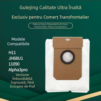 Potrivit pentru conga11090/Haier H11/Yunmi Alpha3pro, sac de praf nețesut pentru robot de măturat