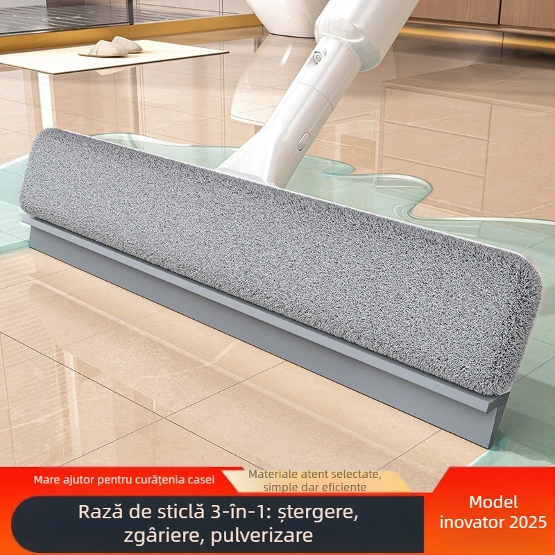 2023 noi instrumente speciale de curățare a ștergătoarelor de geam cu pulverizare cu apă pentru curățarea artefactelor din sticlă față-verso