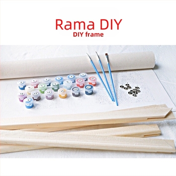 Pictură digitală în ulei DIY Amazon Shopee Douyin Stitch Toy Story pictură în ulei fabrică en-gros Dropshipping