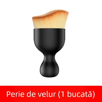 Perie de detalii despre înfrumusețarea mașinii, perie de spălare auto, duză de aer condiționat, ornamente interioare, perie moale pentru spațiul interior, instrument, perie interioară în stoc