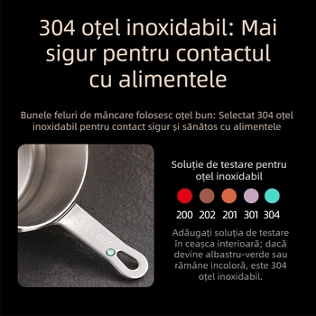 304 din oțel inoxidabil sos ceașcă cu sos farfurie Western Restaurant friptură sos ceașcă Creative sos roșii ceașcă găleată tacâmuri