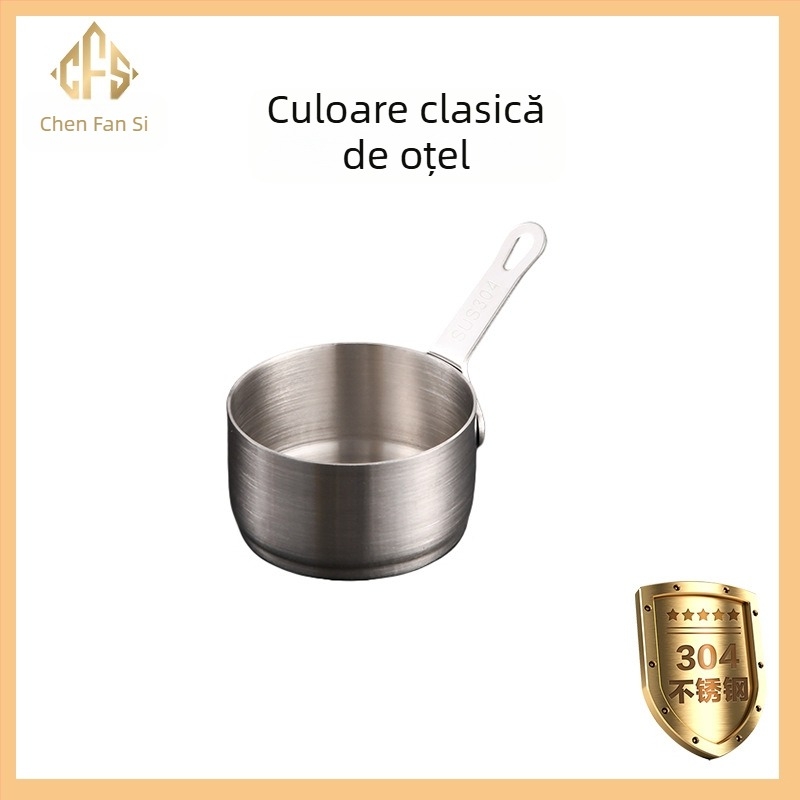 304 din oțel inoxidabil sos ceașcă cu sos farfurie Western Restaurant friptură sos ceașcă Creative sos roșii ceașcă găleată tacâmuri